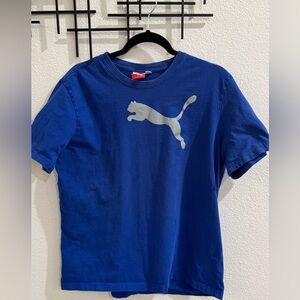 Puma Blue Graphic T-Shirt Men’s Size Medium